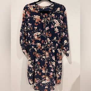 ❄️J for Justify Blue Floral Dress